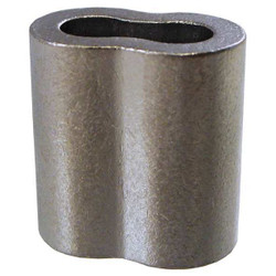 Loos Wire Rope Oval Sleeve,1/4 in,Copper SL2-8TP