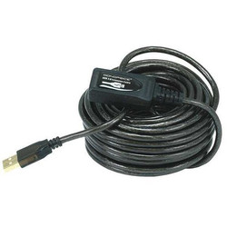 Monoprice USB2.0 Active Ext.Cable,32ft.L,Blk 6149