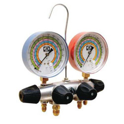 Jb Industries Manifold Gauge Kit,5 ft L,4 in Gauge 25708