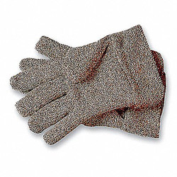 Jomac Heat Resistant Gloves,Brown/White, XL,PR 644HR-LS