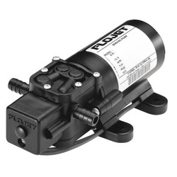 Flojet Diaphragm Pump,PolyP,2Cmb,1gpm,35psi RLFP222201D