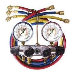 Jb Industries Manifold Gauge Kit,5 ft L,3 1/8 in Gauge 25233L