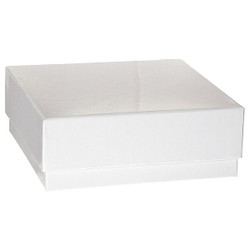 Heathrow Scientific Box,Cardboard,2" Overall H,White,PK12 HS2860A