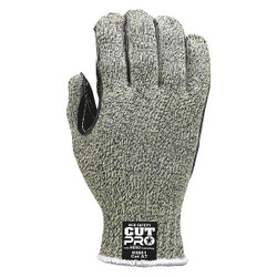 Mcr Safety Leather Gloves,Gray,S,PR 93861S