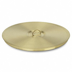 Advantech Manufacturing Test Pan Cover,Brass, 8 In,Lifting Ring  CB8W/R