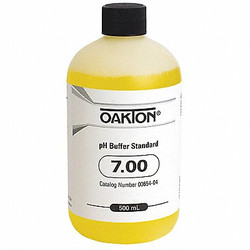 Oakton Buffer Solution,pH,7.00,500 mL 00654-04