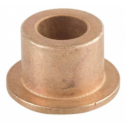 Bunting Bearings Flanged Sleeve Bearing,7/16 in Bore,PK3 DPEF071012