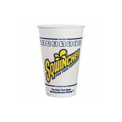 Sqwincher Disp Cold Cup,12 oz,WH,Sqwincher,PK100 158200101