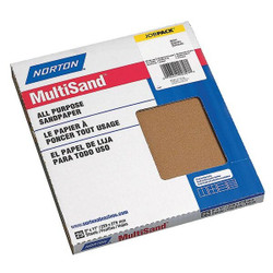 Norton Abrasives Sanding Sheet,11 in L,9 in W,PK25 07660700357