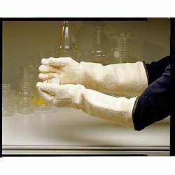 Jomac Heat Resist Gloves,White,Terry Cloth,PR 422-5-LS