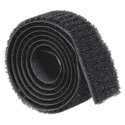 Velcro Brand Sew-On Tape,Blk,150ft x 1",Polyester  156383