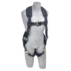 3m Dbi-Sala Full Body Harness,M,420 lb.,Black 1100940