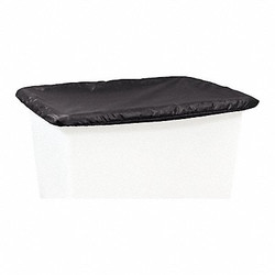 Royal Basket Trucks Vinyl Cover,16 Bu,Black G16-KKX-VCN