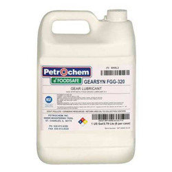 Petrochem Gear Oil,GEARSYN,H1 Food Grade,Jug,1gal GEARSYN FGG-320-001