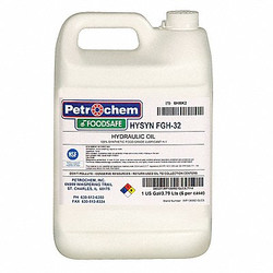 Petrochem Syn Hydraulic Oil,Food Grade,1gal,ISO 32  HYSN FGH-32-001