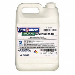 Petrochem Gear Oil,GEARSYN,Synthetic,Jug ,1 gal GEARSYN FGG-220-001