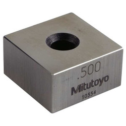 Mitutoyo Gage Block,Square,Steel,0.500 In,ASME 0 614195-531