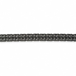 Tsubaki Roller Chain,10ft,Riveted Pin,Steel 60-2RIV