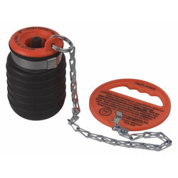 Test-Tite Test Plug,Handle&Chain,3.63"Deflate L 83587