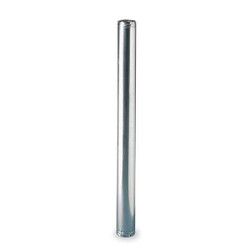 Ameri-Vent Pipe Section,4" Dia.,3 ft. L 4E3
