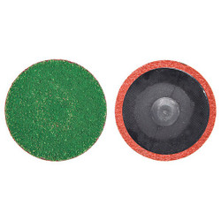 Merit Quick-Change Sanding Disc,1 in Dia,TR 08834167096