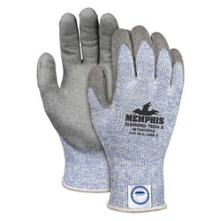 Mcr Safety Cut-Resistant Gloves,XL/10,PR 9672DT5PUXL
