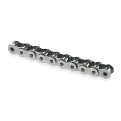 Tsubaki Roller Chain,10ft,Riveted Pin,SS  50SS