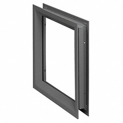 National Guard Window Frame Kit,Steel,27 x 6 In.  L-FRA100-6x27
