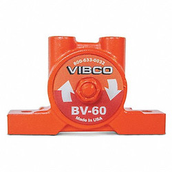 Vibco Pneumatic Vibrator,55 lb,24,000vpm,60psi BV-60