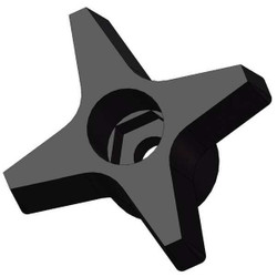 Innovative Components Hand Knob,Through Hole, GNH6-HEX4P7----