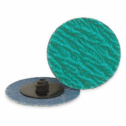 Arc Abrasives Quick-Change Sand Disc,2 in Dia,TR,PK25 11-319134