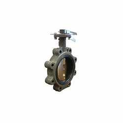 Milwaukee Valve Butterfly Valve,Lug,6 In,CI,EPDM Liner CL223E 6