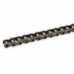 Tsubaki Roller Chain,10ft,Hollow Pin,Steel 40HPB