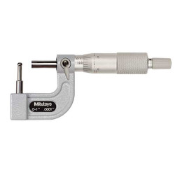 Mitutoyo Tube Micrometer,0-1 In,0.0001 In 115-313