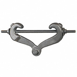 Anvil Beam Clamp,Tong Style,Malleable Iron 0500095401
