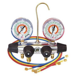 Jb Industries Manifold Gauge Kit,5ft L,1 7/16 in Gauge 25233