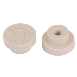 Tempco Ceramic Terminal Caps,10-32 Threads,PK10 CERR-1018