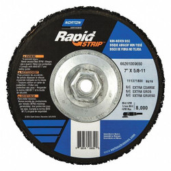 Norton Abrasives Non-Woven Dep Center Disc, 7 in Dia 66261009650