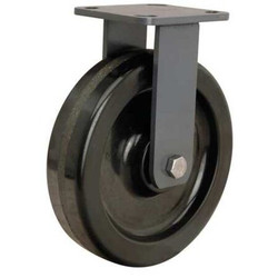 Hamilton Standard Plate Caster,Rigid,1400 lb. R-WH-8P