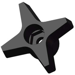 Innovative Components Hand Knob,Through Hole, GNH8-HEX4P7----