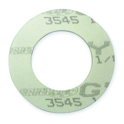 Garlock Gasket,Ring,4 In,PTFE,White 37045-1104