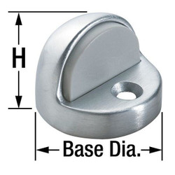 Rockwood Dome Door Stop,Floor Mount,Satin Bronze 443.10