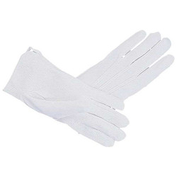 Annin Flagmakers Parade Gloves,White,Large,PR 450305