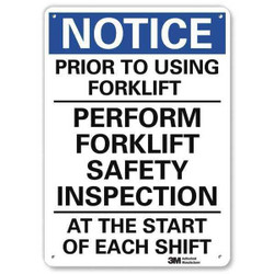 Lyle Notice Sign,10 inx7 in,Aluminum U5-1467-RA_7X10