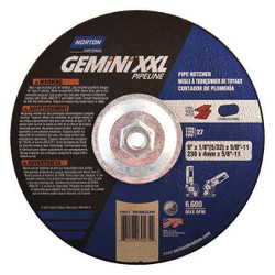 Norton Abrasives CutOff&GrindWhl,5/8"-11CN,ThreadHle 66253370275