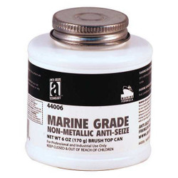 Anti-Seize Technology Marine Grade Anti-Seize,6 oz.,BrshTp Cn 44006