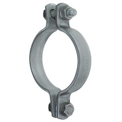 Sim Supply Medium Pipe Clamp,1"W,Galvanized Steel  0500345061