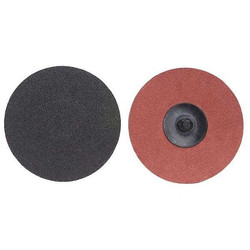 Norton Abrasives Quick-Change Sand Disc,3 in Dia,TR,PK50 66623319027