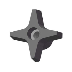 Innovative Components Hand Knob,Through Hole,5/16"-18 GN5C----4P4--21