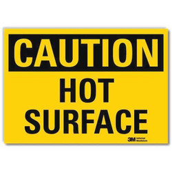 Lyle Caution Sign,5inx7in,Reflective Sheeting U4-1428-RD_7X5